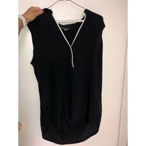 Vince black V-neck Blouse
